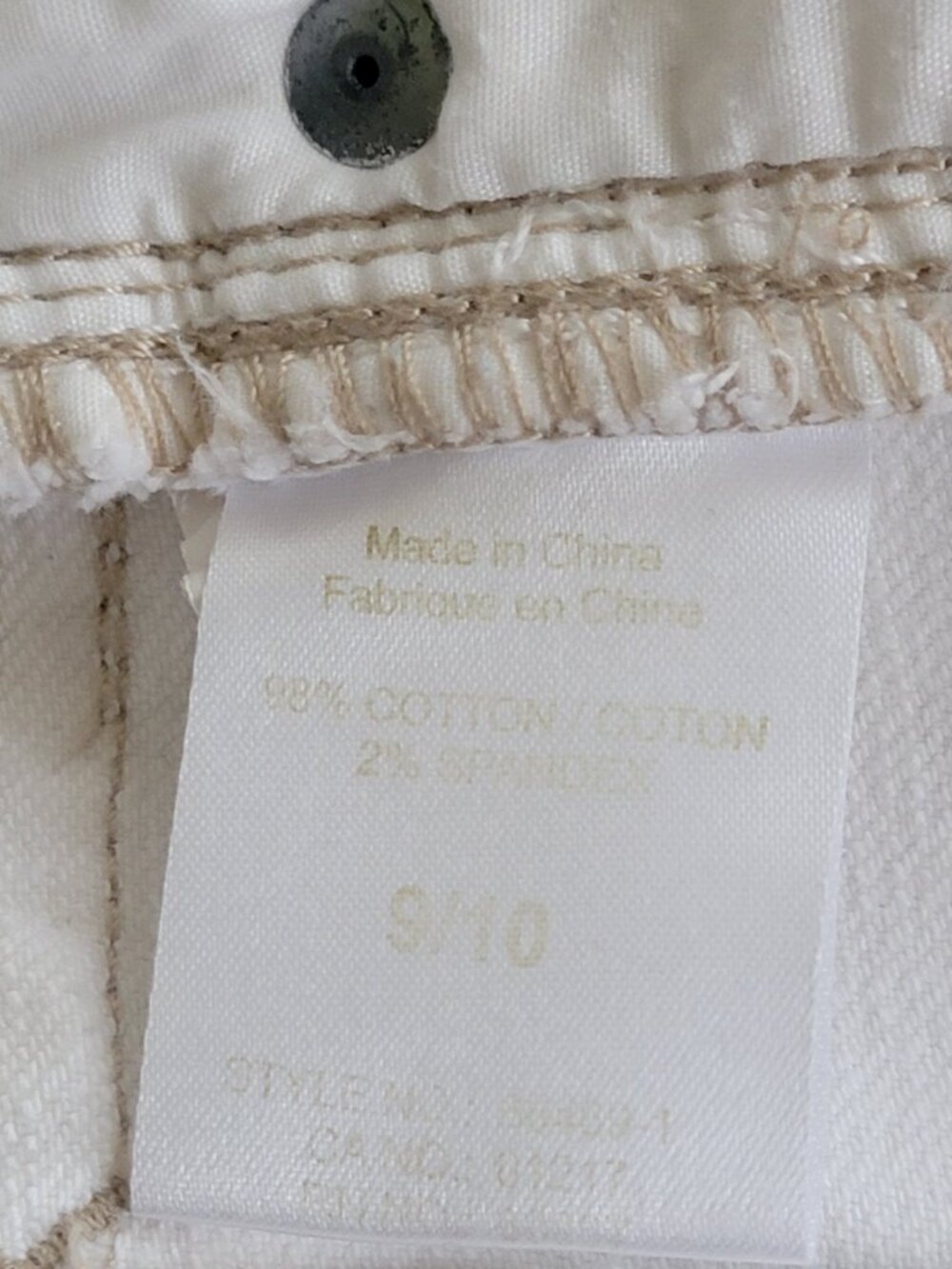ARMOR JEANS WHITE DENIM - Picture 7 of 12